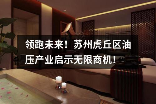 领跑未来！苏州虎丘区油压产业启示无限商机！